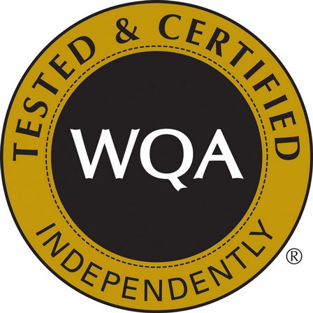Our products are Certified by the Water Quality Association!